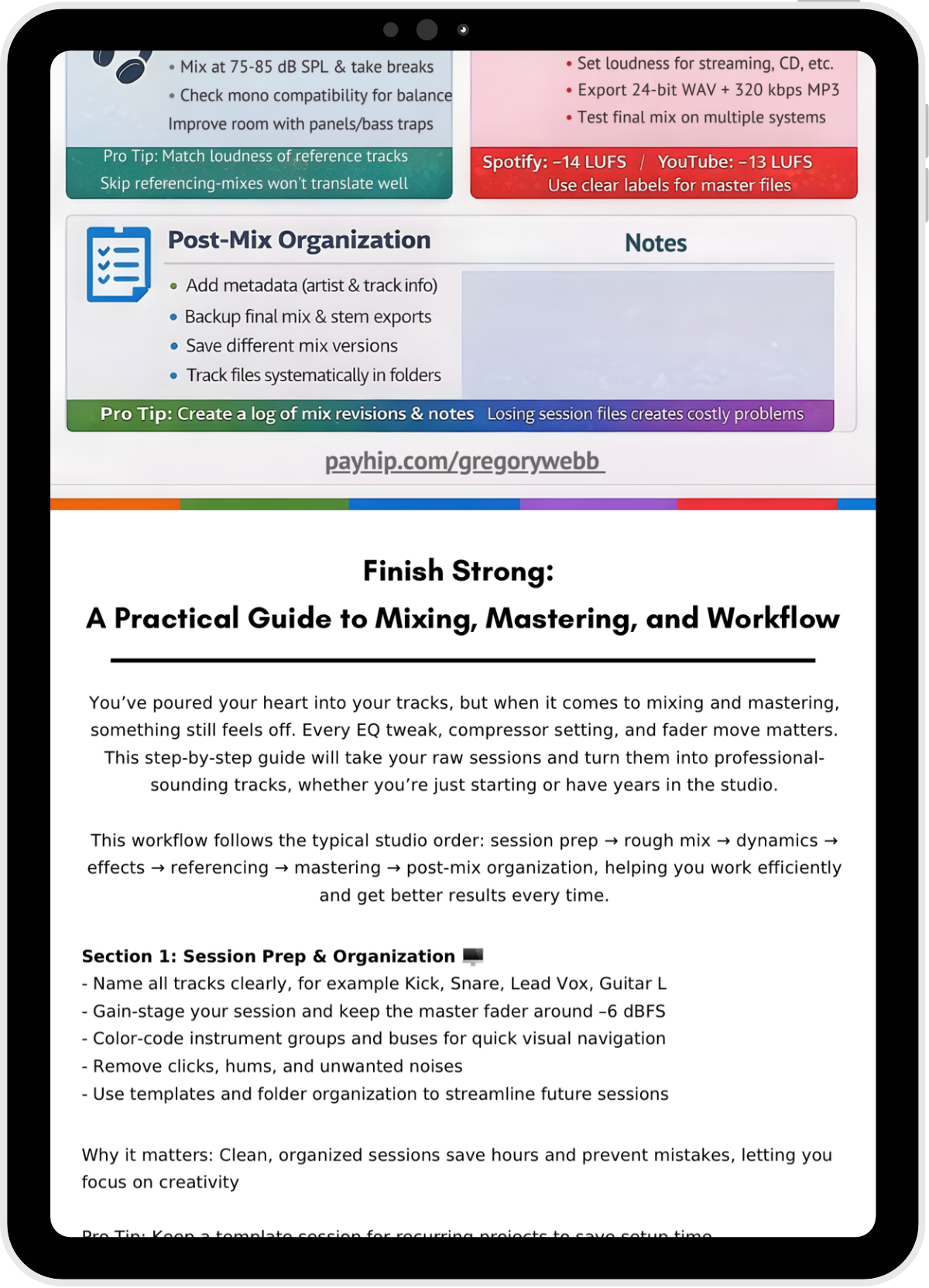 Learn how to mix and master music with confidence. This free guide covers workflow, clarity, balance, and mastering essentials for polished, radio-ready tracks.