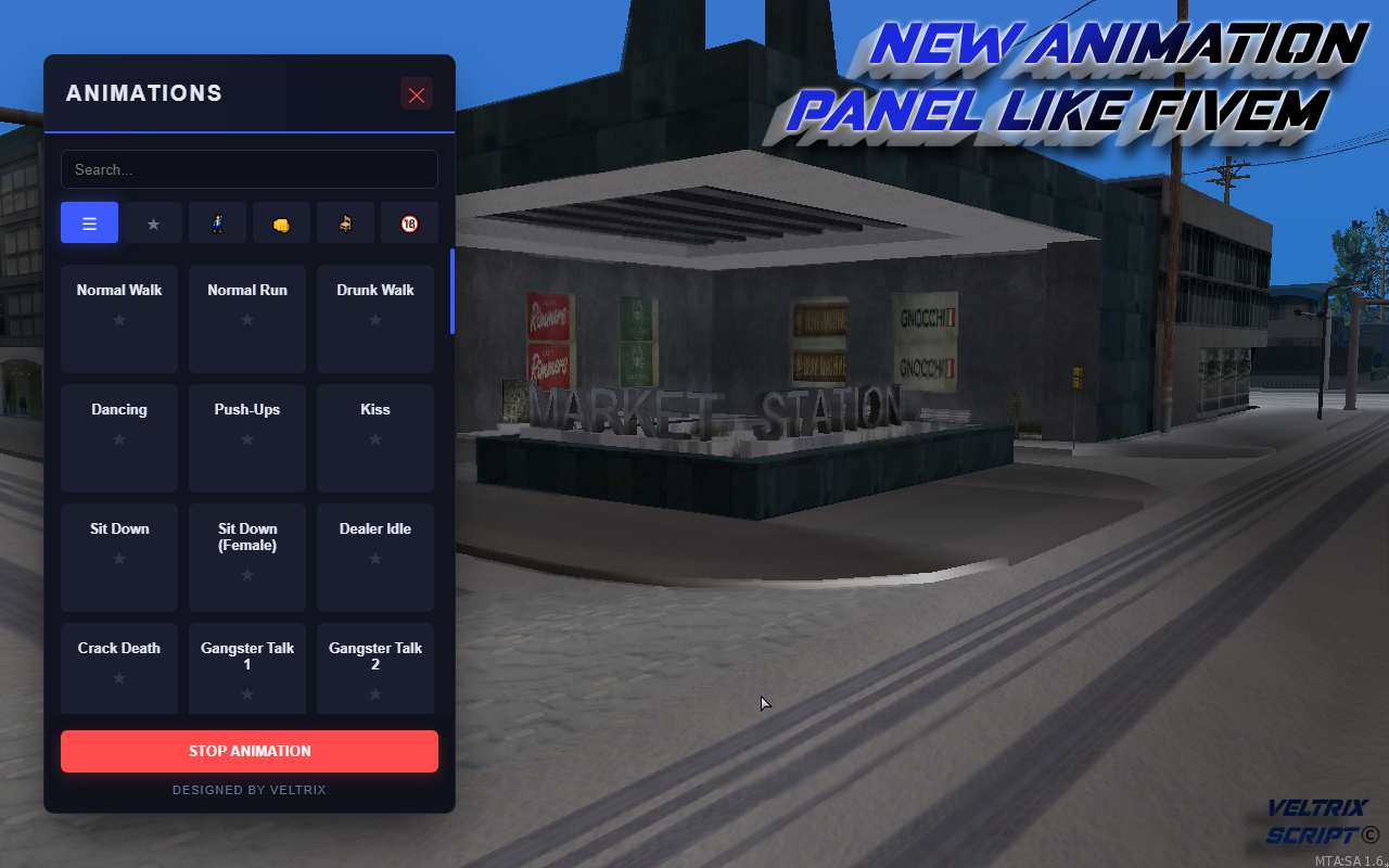 Panel animation - Payhip