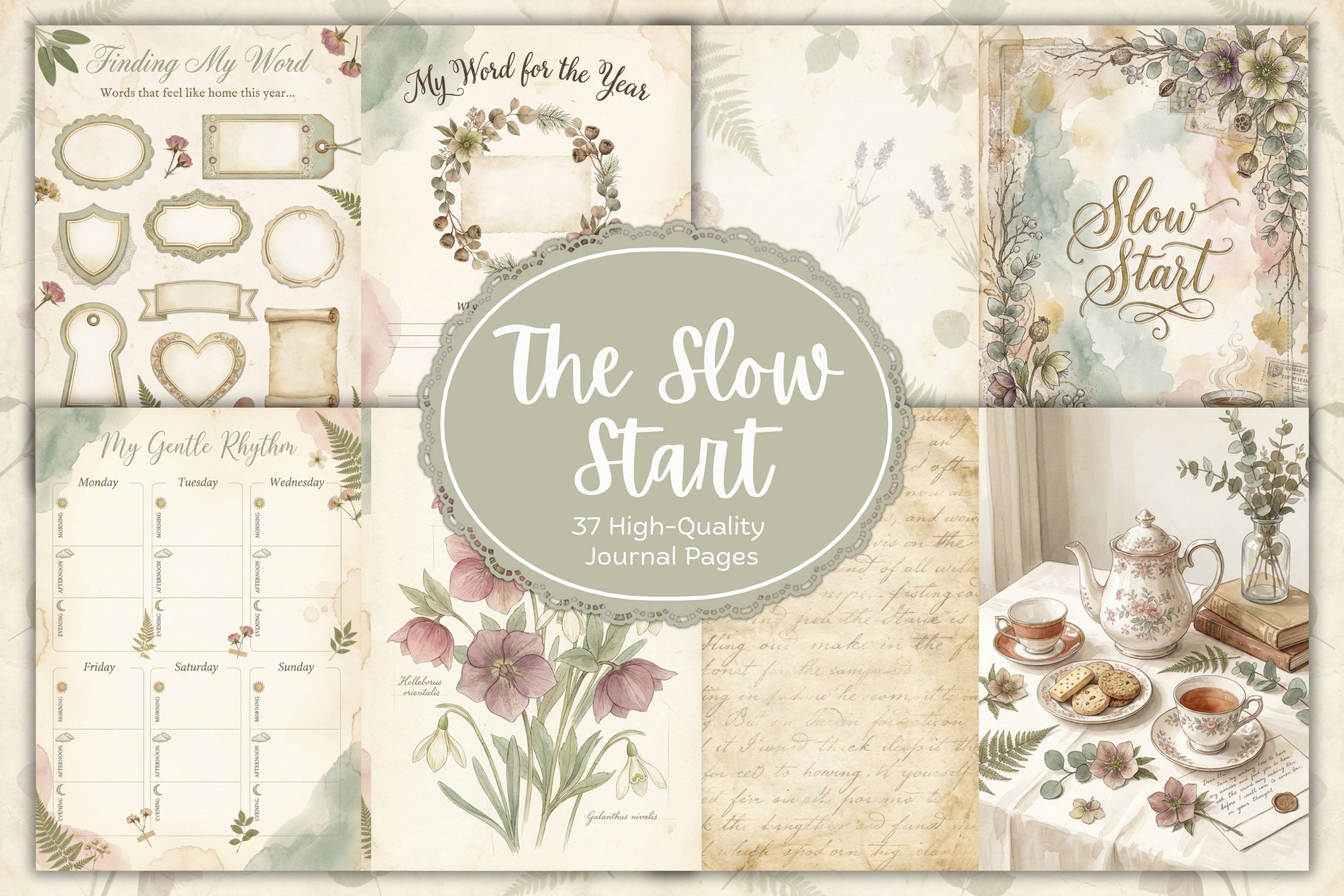 The Slow Start Journal Kit