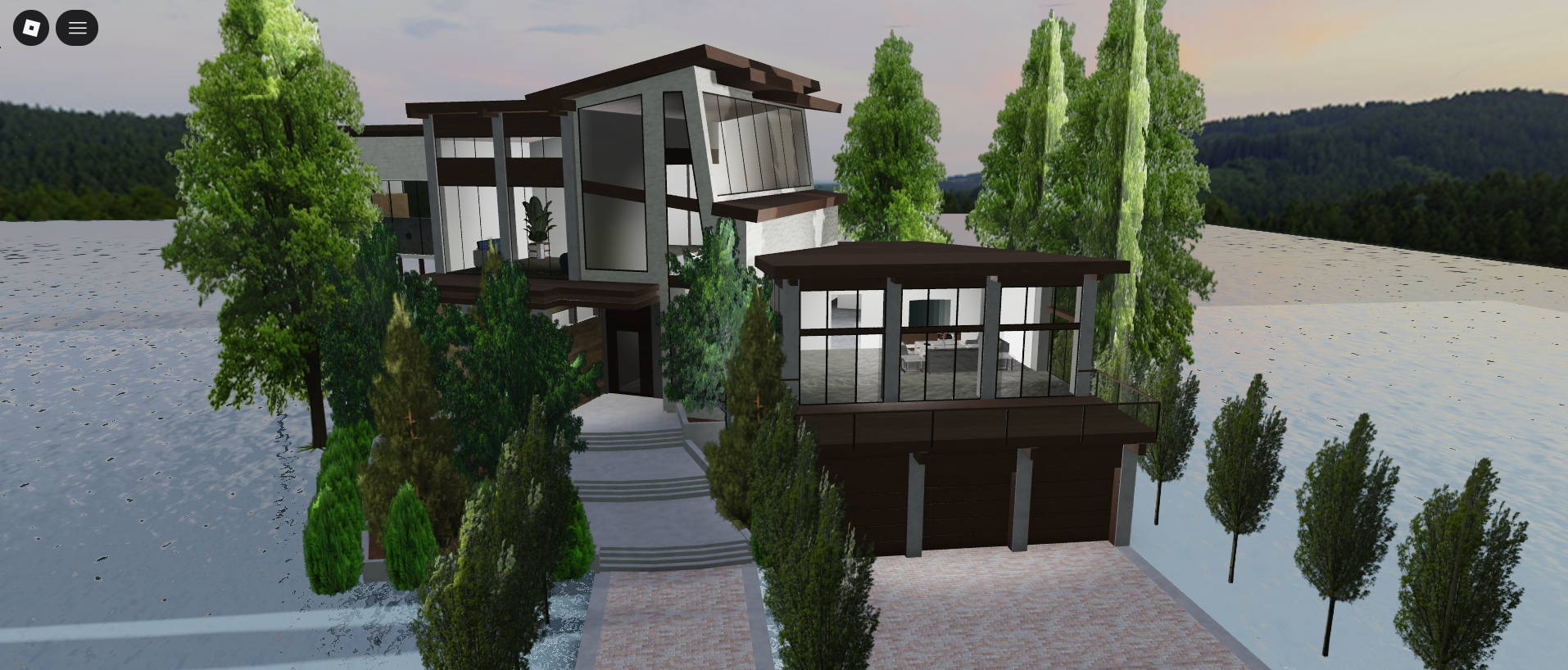 Roblox House Ranch Grandview Mansion – Roblox Luxury House with Full Interior