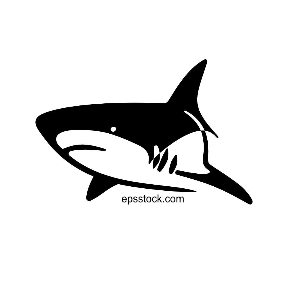 shark head symbol