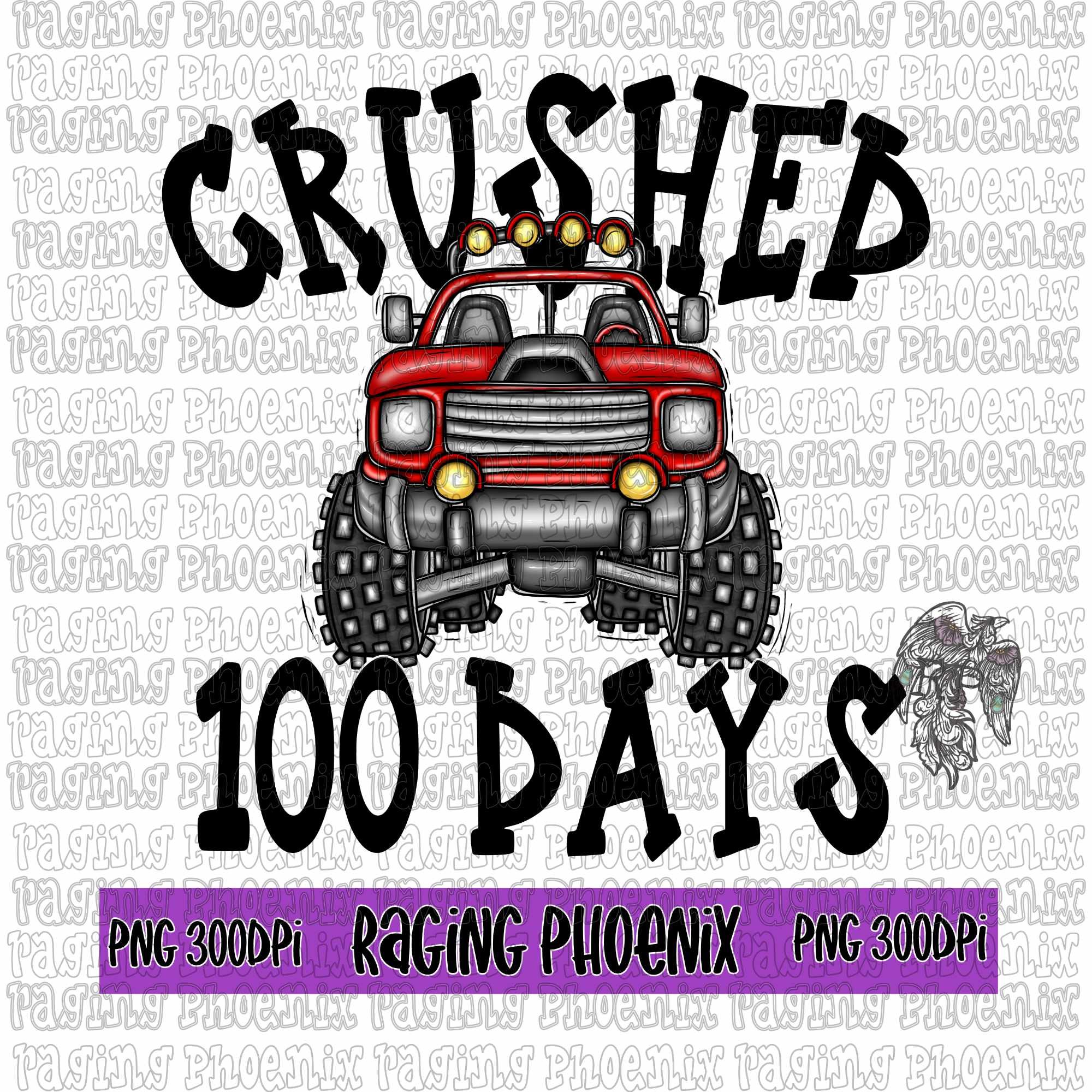 CRUSHED 100 DAYS -RED PICKUP MB361 - Payhip