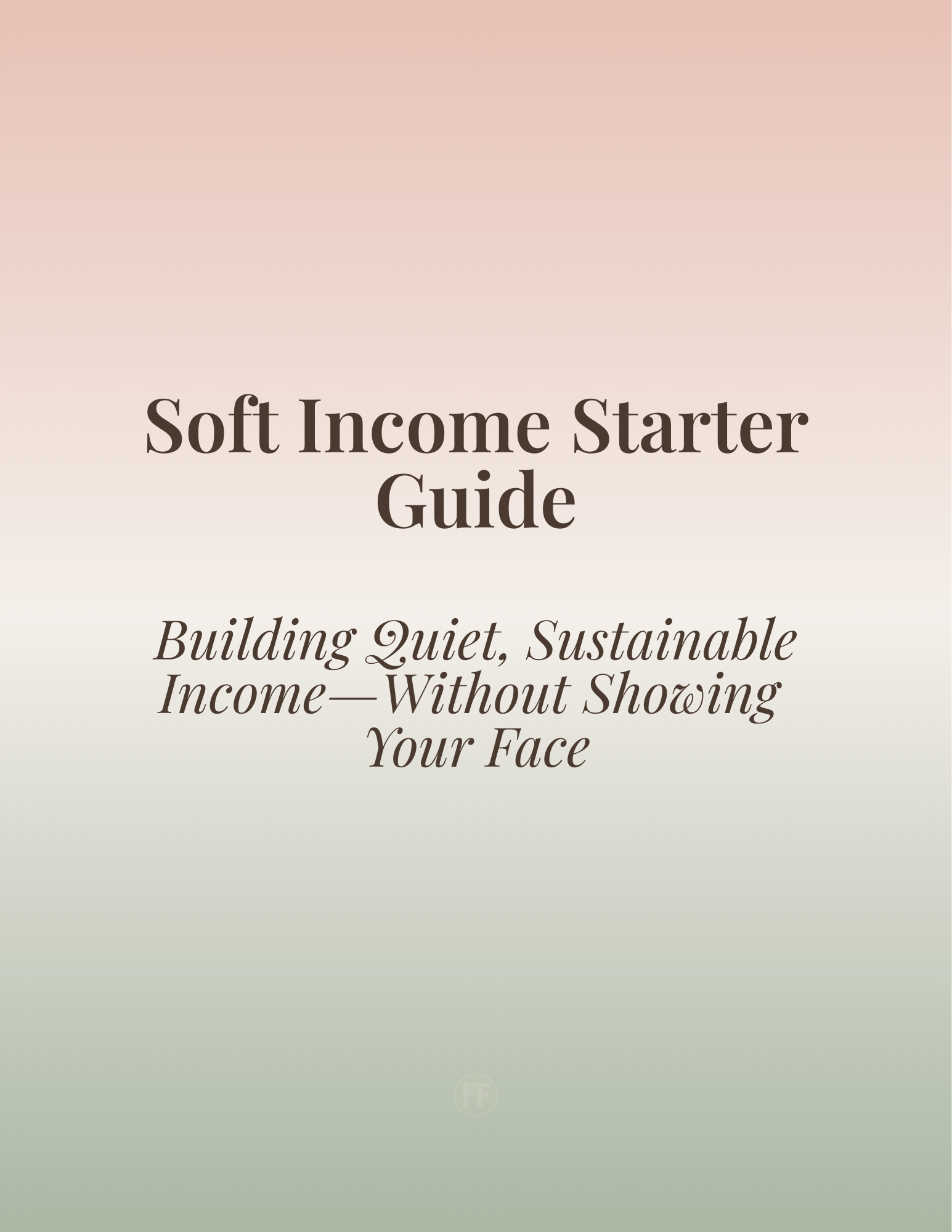 Soft Income Starter Guide - Payhip