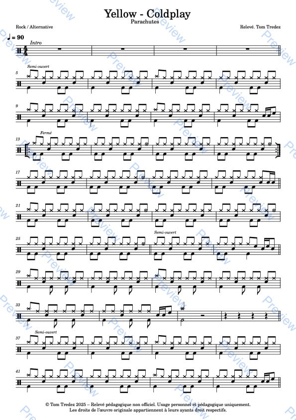 Yellow Coldplay Script Yellow - Coldplay