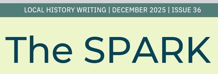 Image is the Logo of The SPARK 36 DIGITAL, a local history magazine for the border region of Ireland