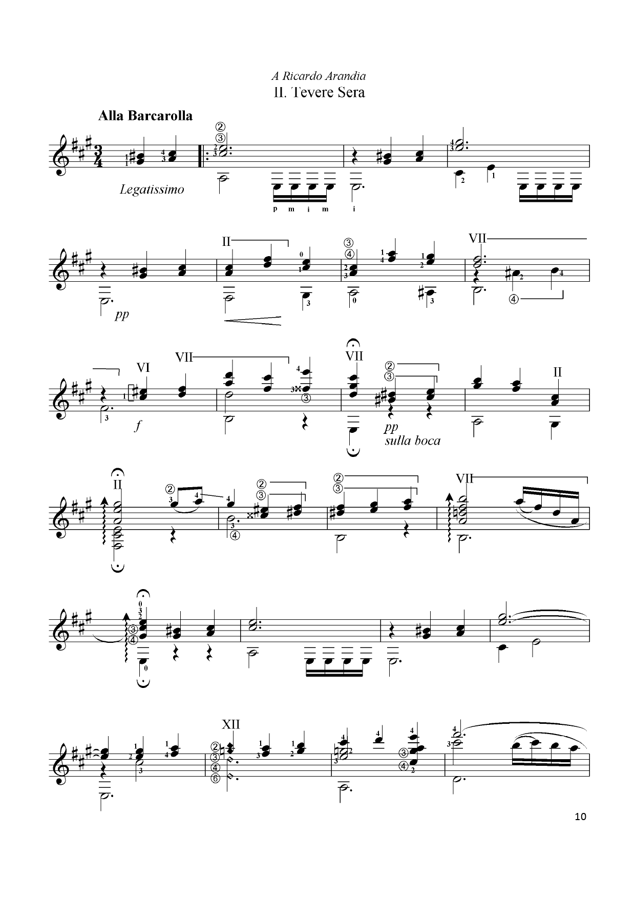 Tríptico Adiós 1900, Gezel, Tevere Sera, Tardecita Valenciana, Efraín Silva, Alejandro Bruzual, Neonacionalismo, Venezuelan Guitar, Sheet Music, Barcarola.