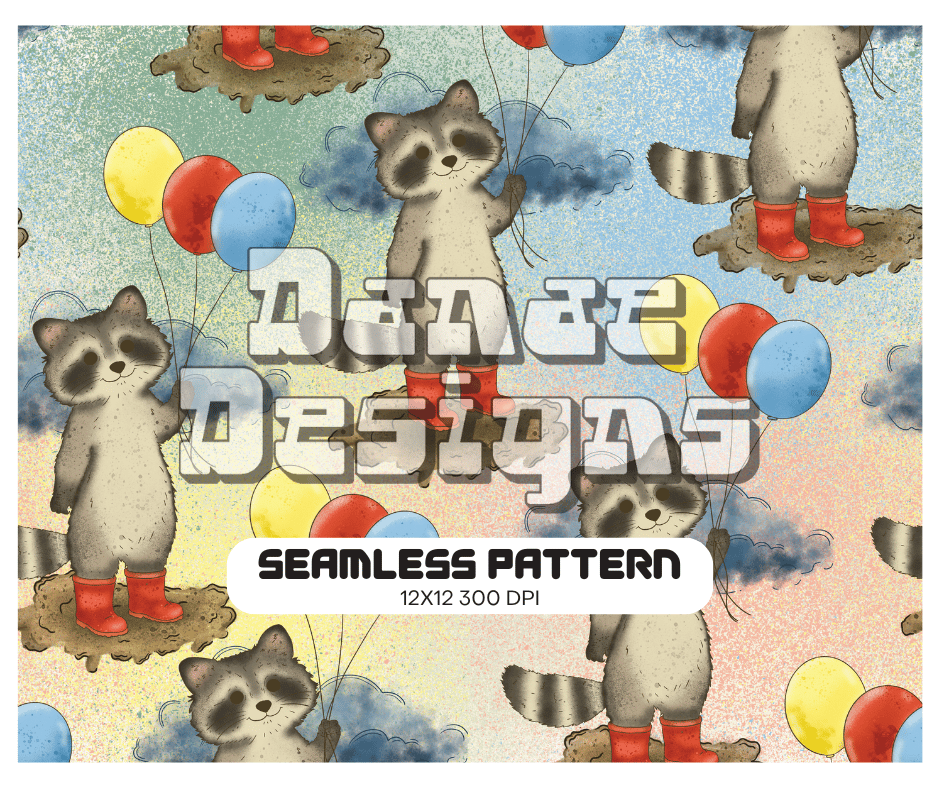 Vintage Spring Animals Seamless Pattern - Payhip