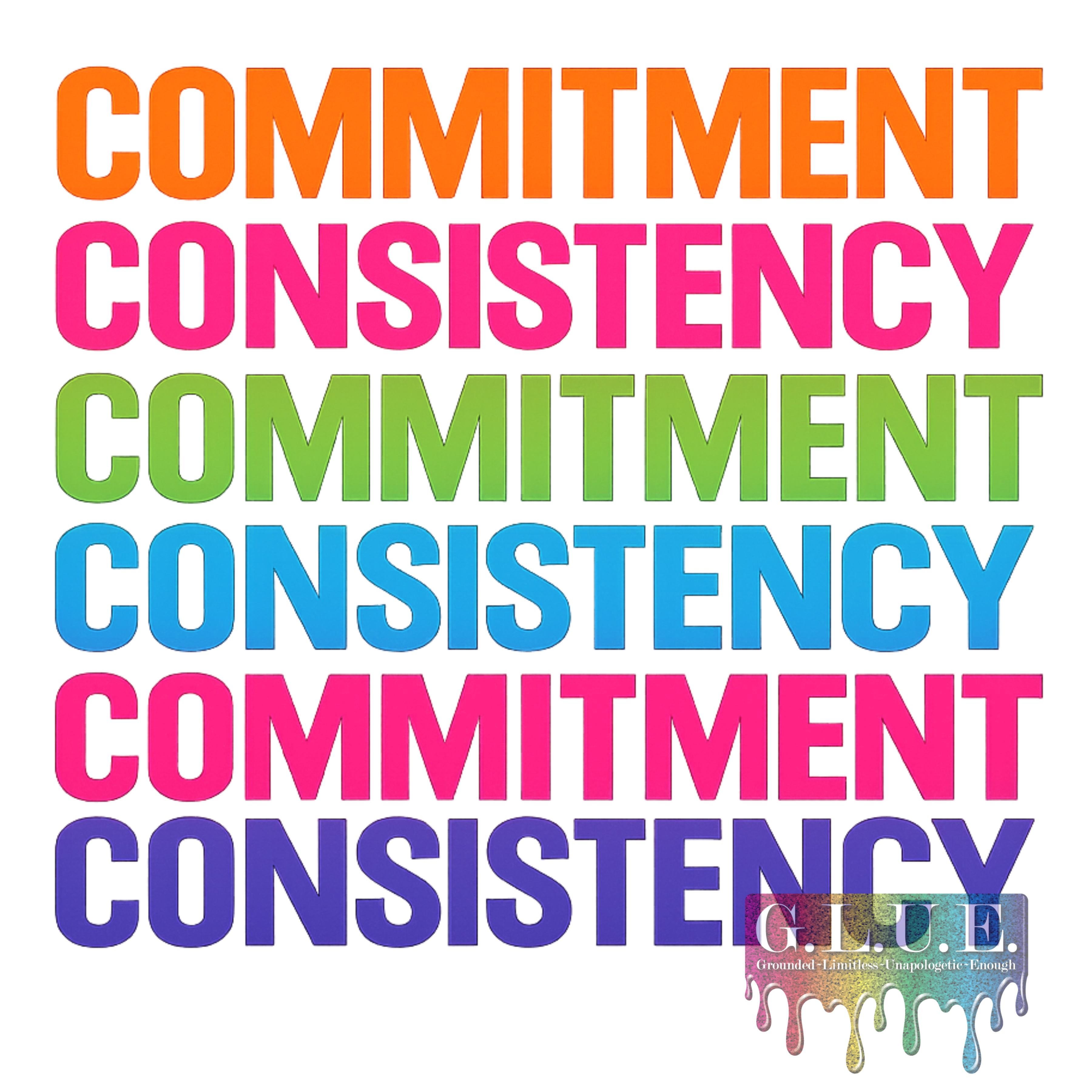 Consistent Commitment DTF Preorder Commitment & Consistency Bold Design | - Payhip