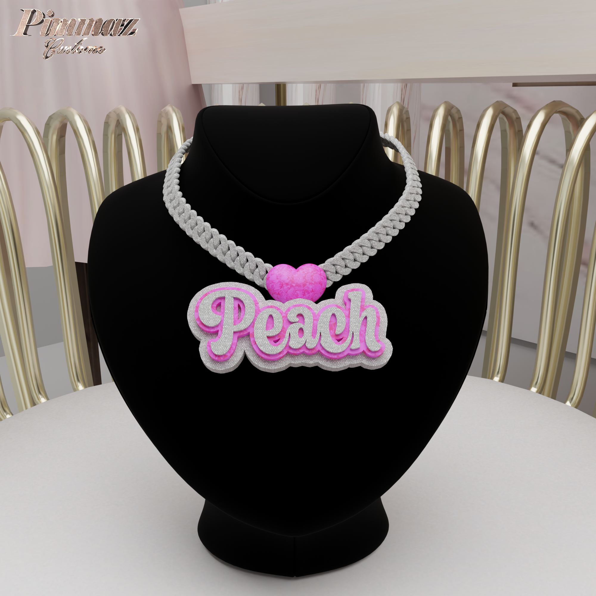 Peach - Custom Chain - Payhip
