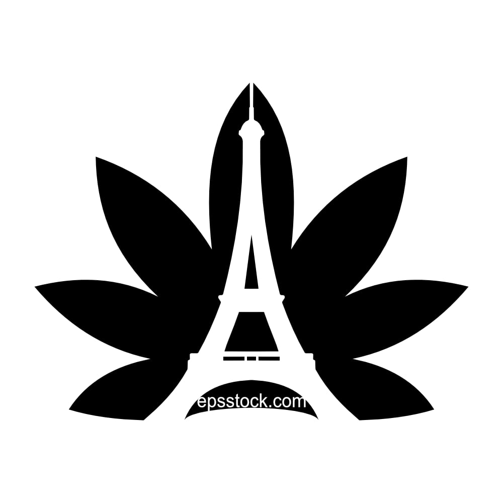 Cannabis Eiffel Tower