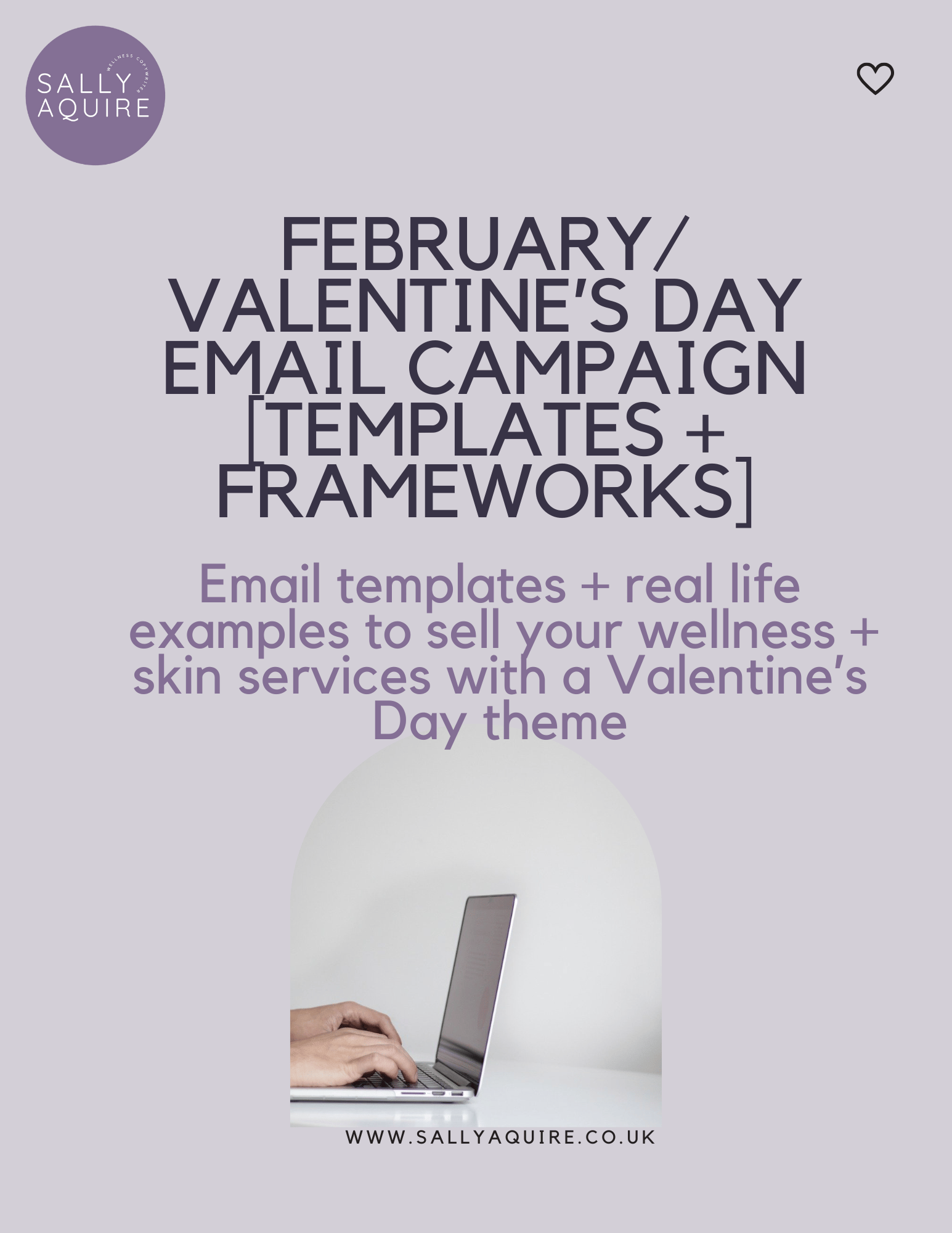 February Valentine's Day Email Campaign For Wellness Skin Experts - Payhip