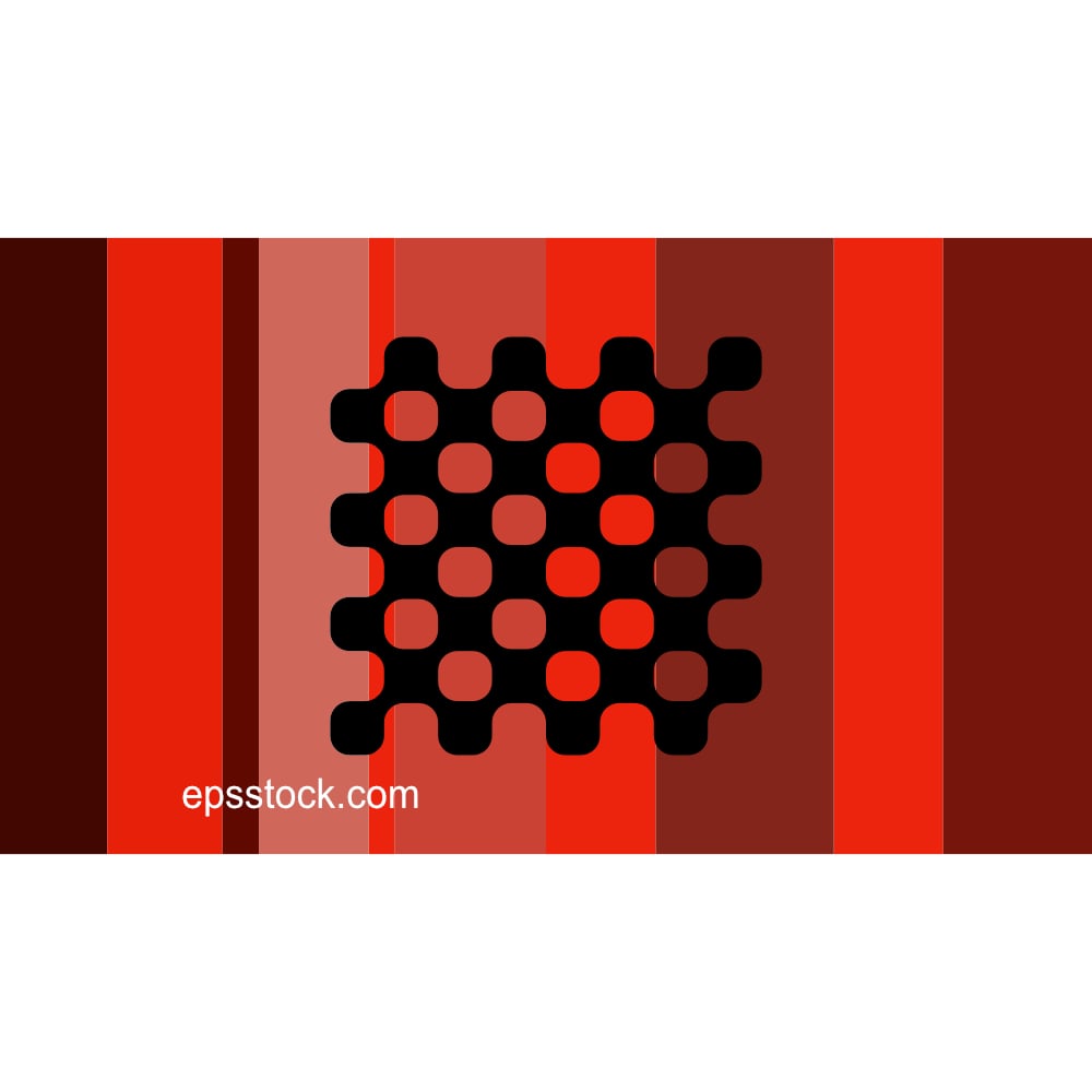 Round chess board Abstract mosaic background