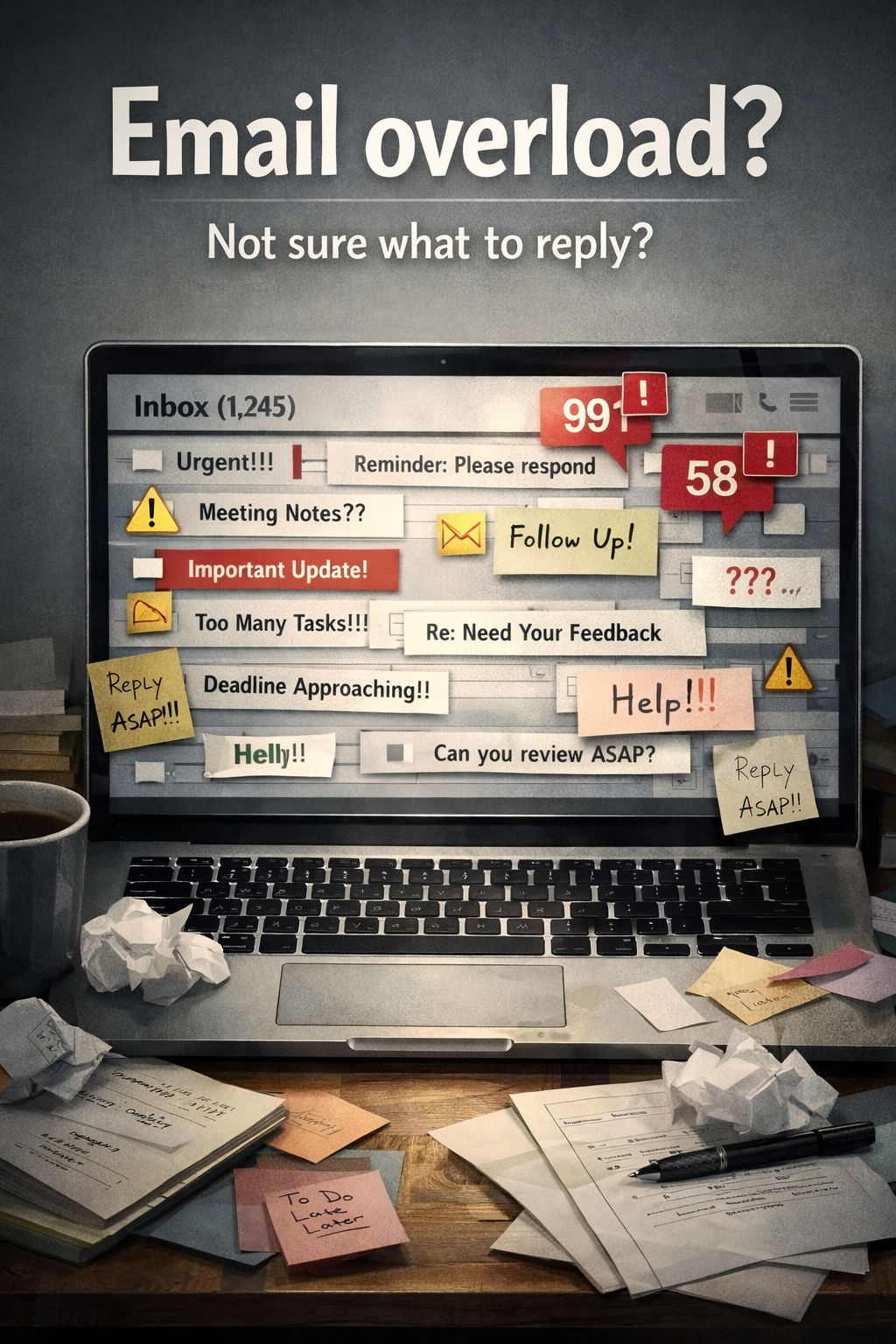 Stress-Free Email Replies in Minutes (15 ChatGPT Prompts)