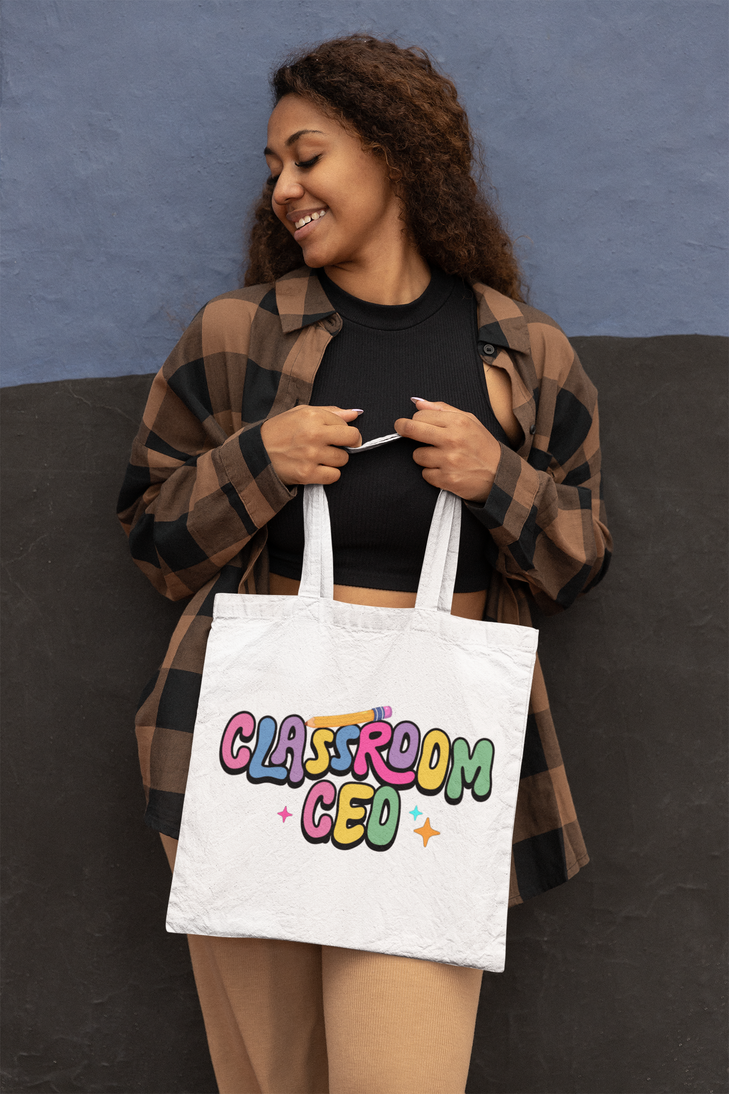 Classroom CEO Colored Tote Bag - Payhip