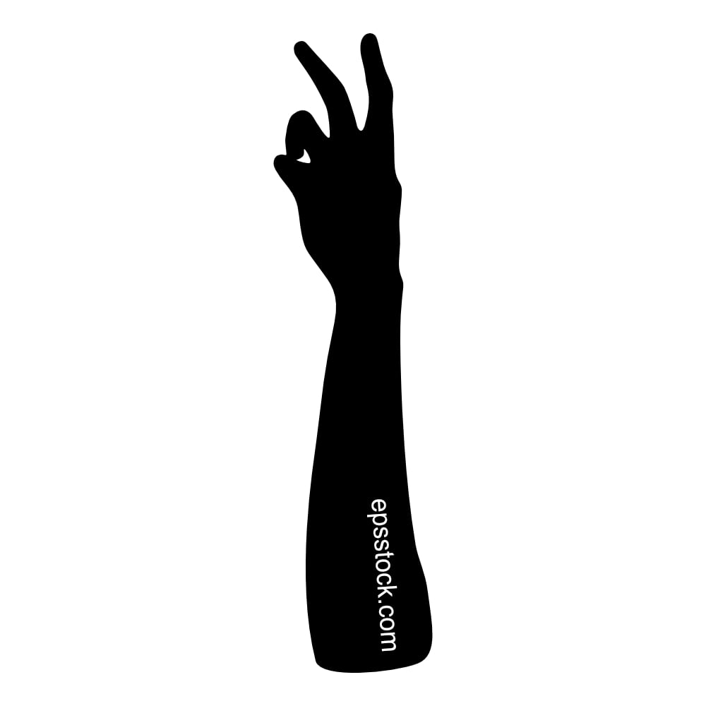 Hand reaching up