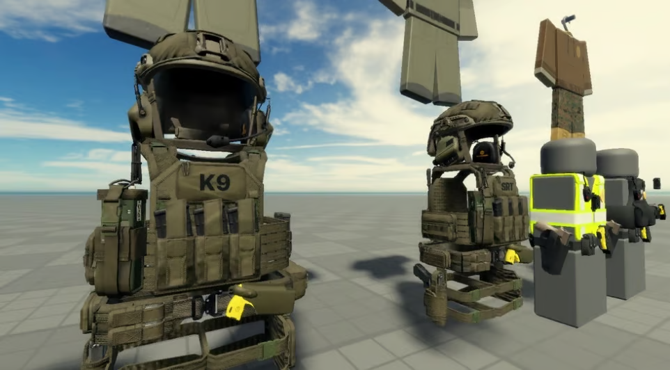 Roblox SRT and K9 Military Police uniform