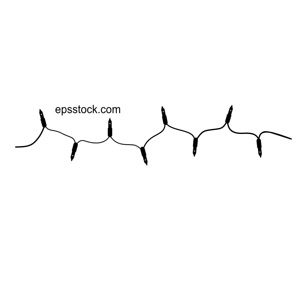 String of Christmas lights