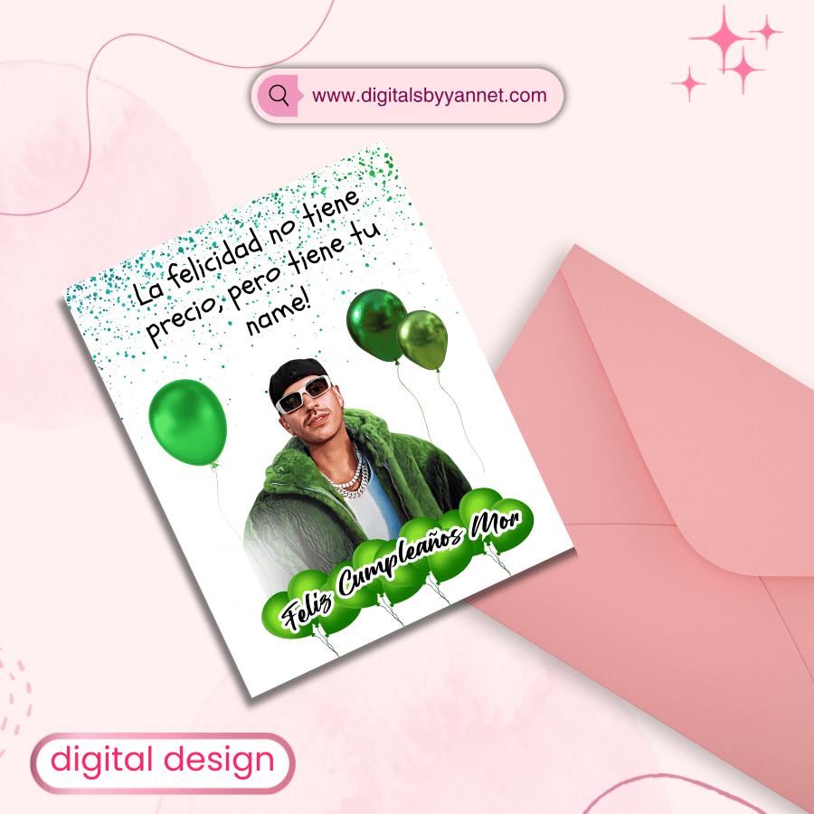 Printable Cute Spanish greeting card