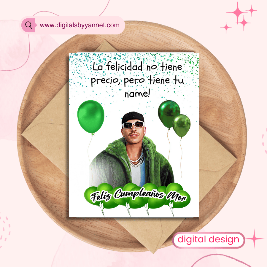 Spanish birthday card
