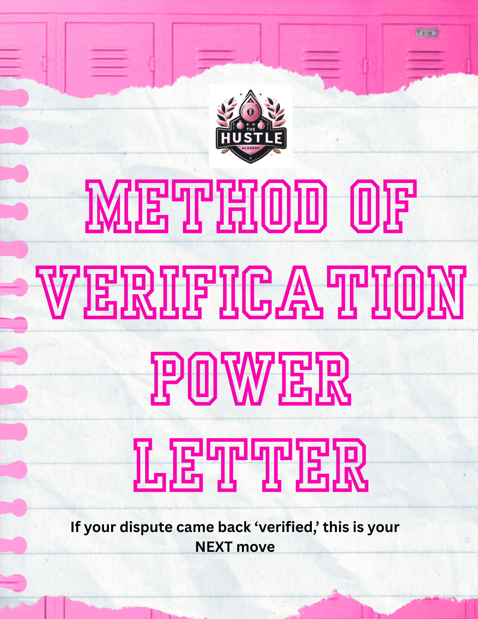 Verification Power Method of Verification Power Letter (FCRA §611) - Payhip