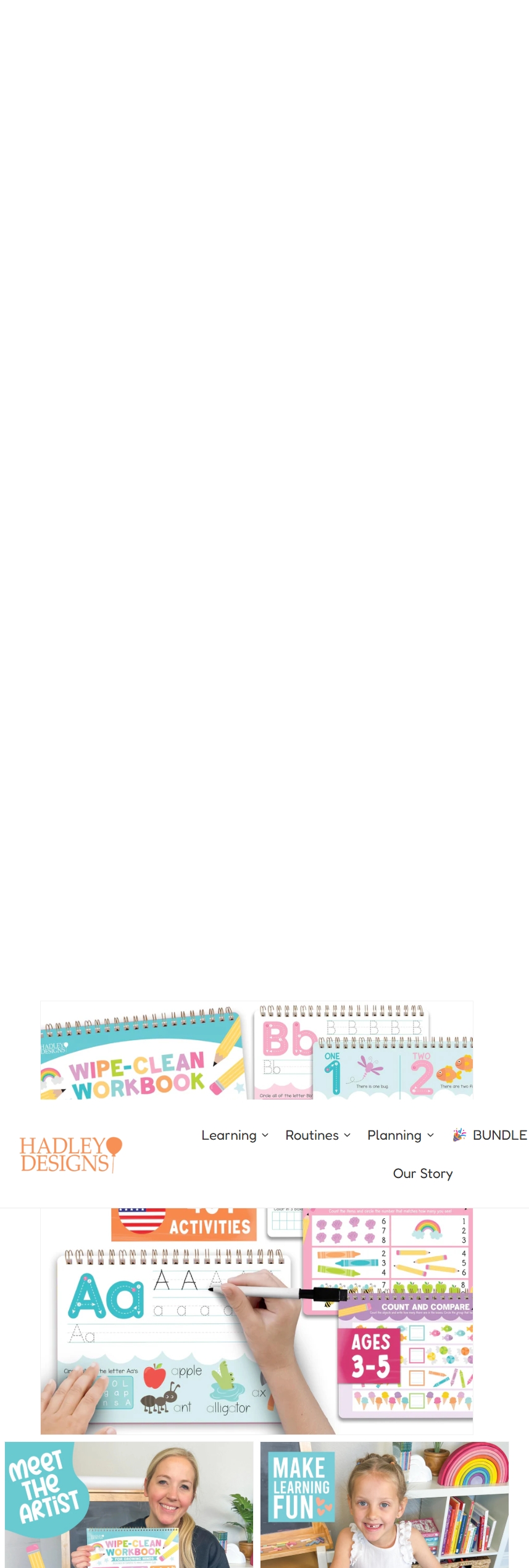 Hadley Designs Tracing Book