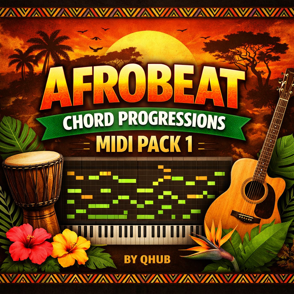 Afrobeat Chord Progressions Midi Pack 1 - Payhip