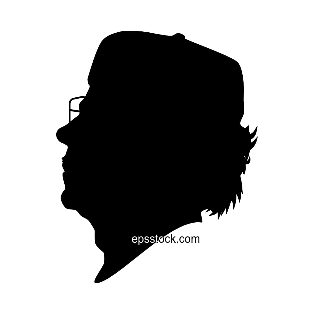 Muammar Gaddafi portrait