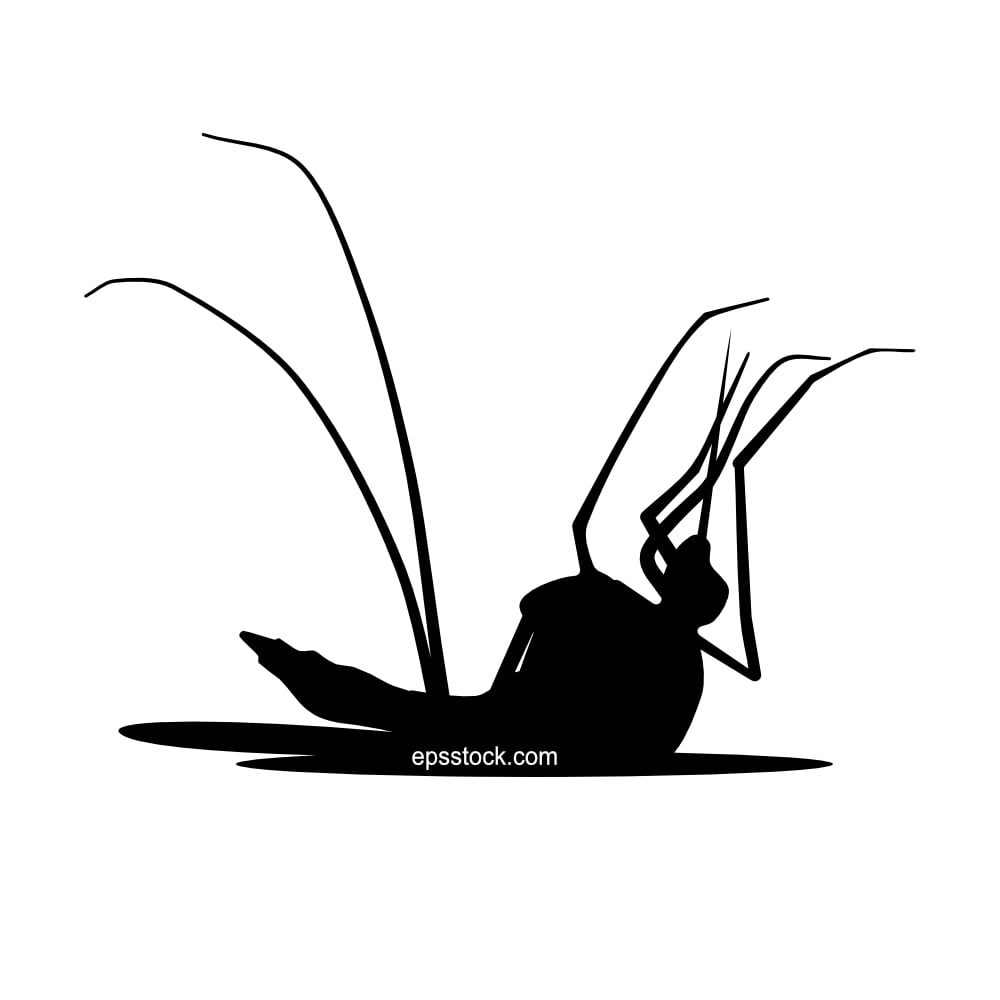 killed mosquito symbol