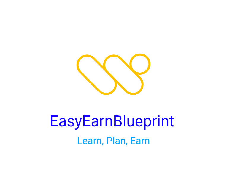 EasyEarnBlueprin logo- simple step-by-step guide on how to make money online