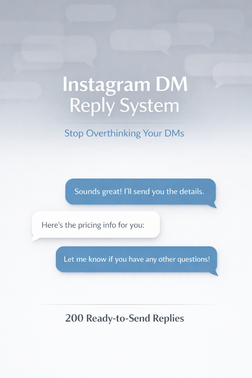 Instagram DM Reply System for Shop Owners