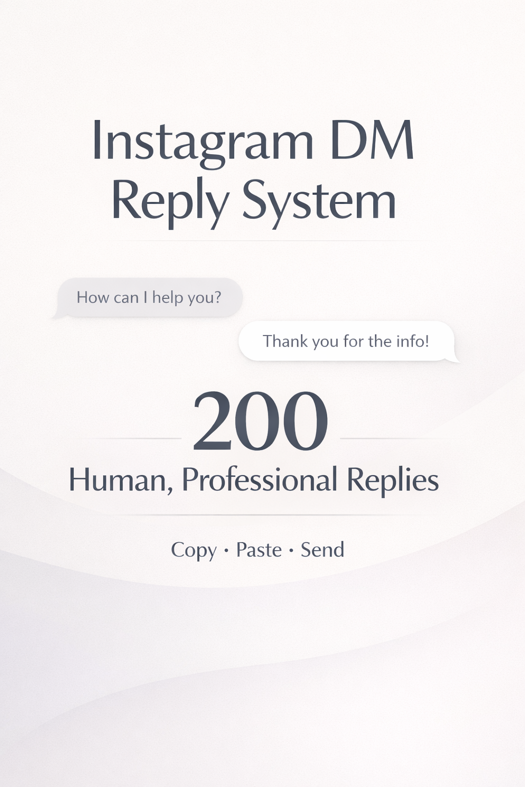 Instagram DM Reply System for Shop Owners