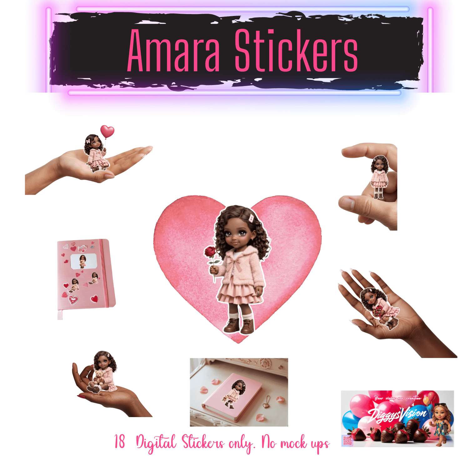 Cultural Amara 18 Stickers - Payhip