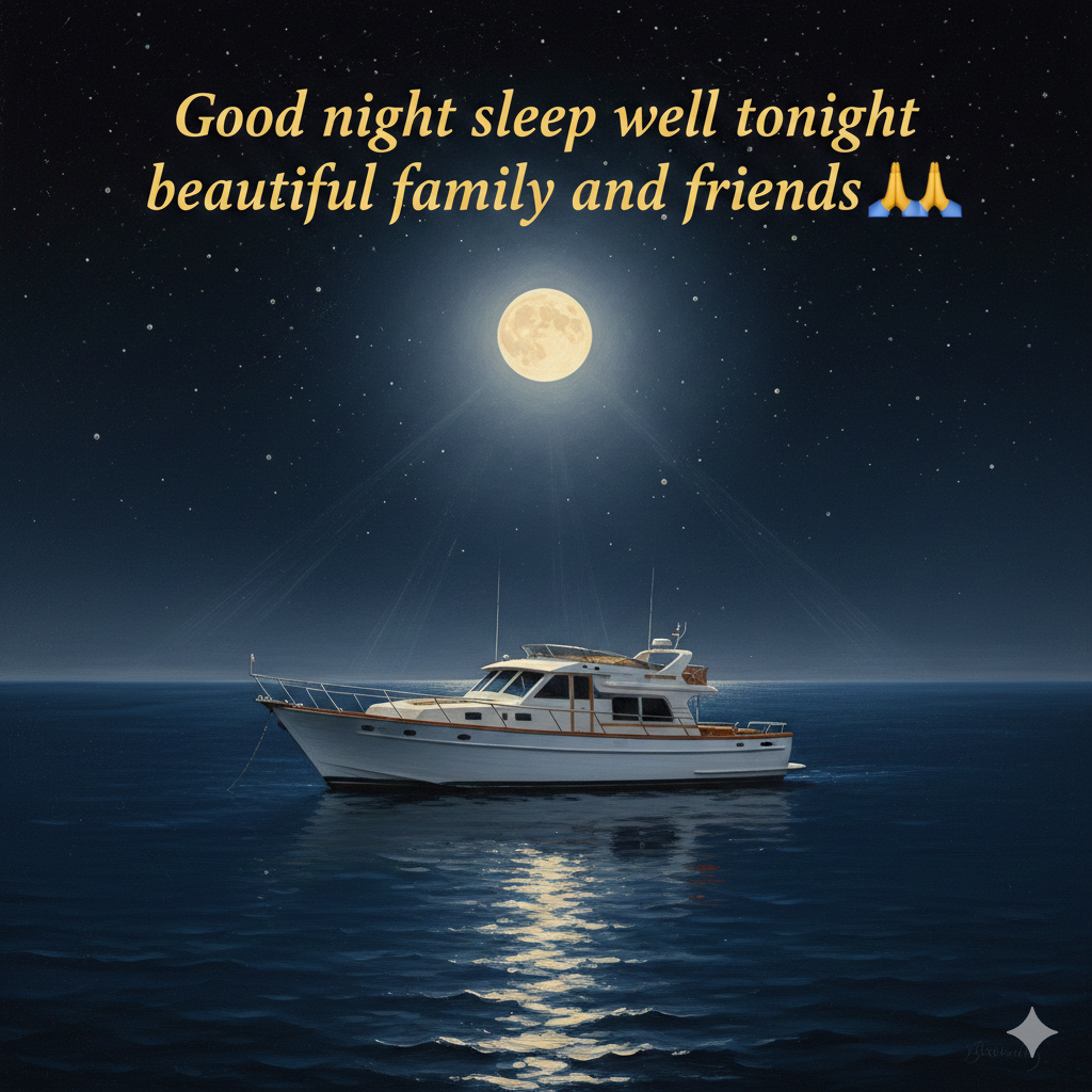 A serene good night scene - Payhip