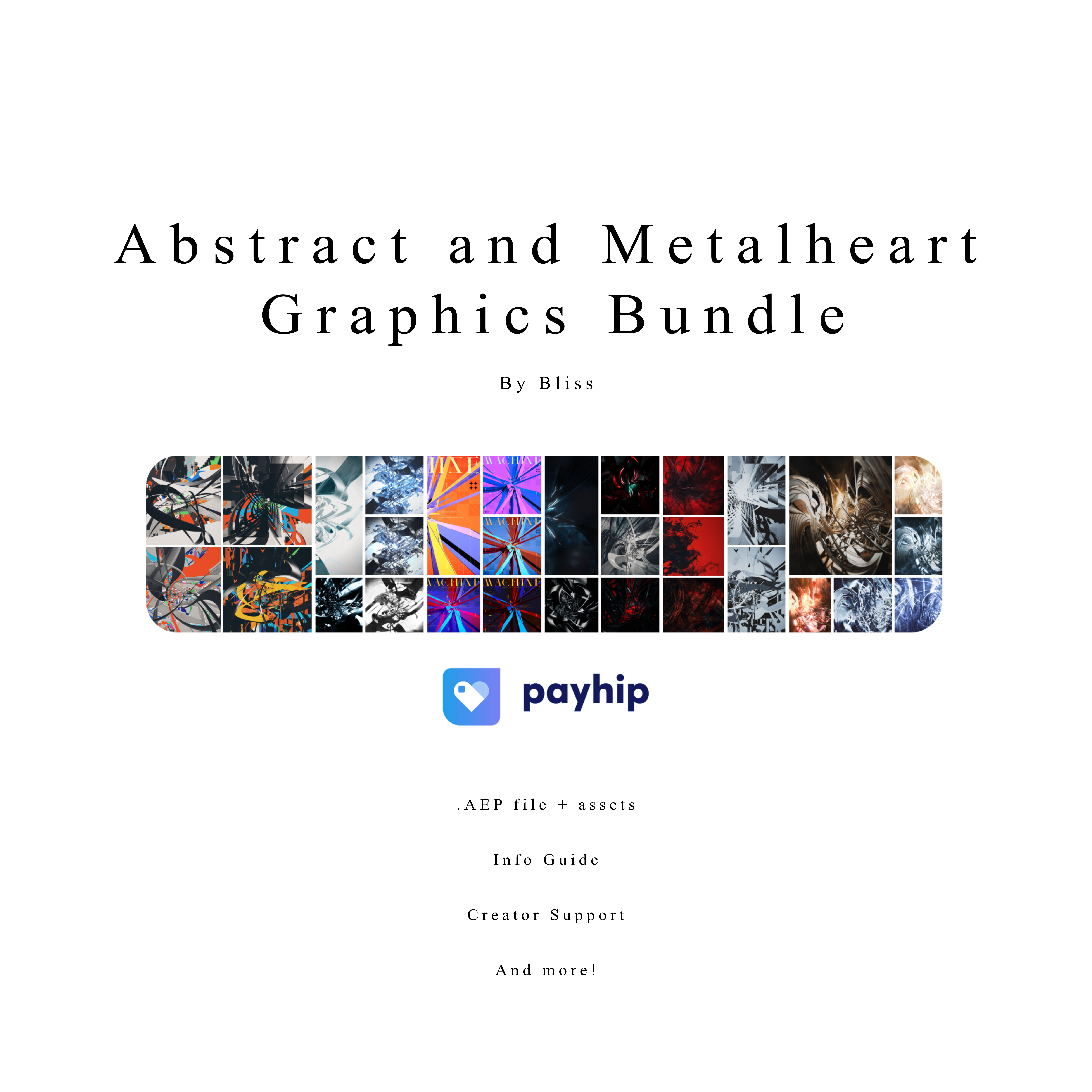 Abstract and Metalheart Graphics Bundle - Payhip