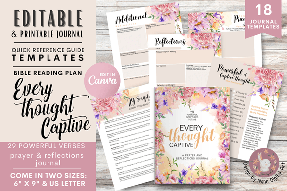 Reflection & Prayer Journal/ Bible Study