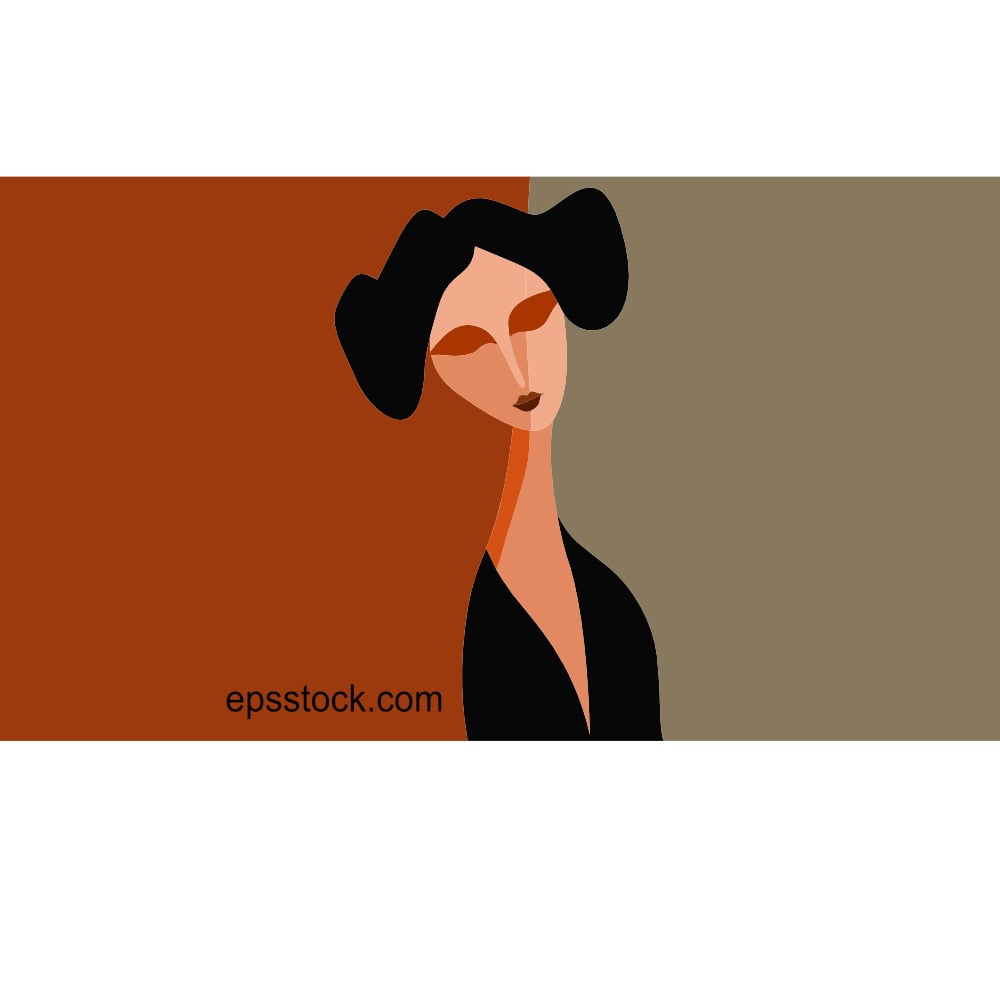 portrait of a young woman