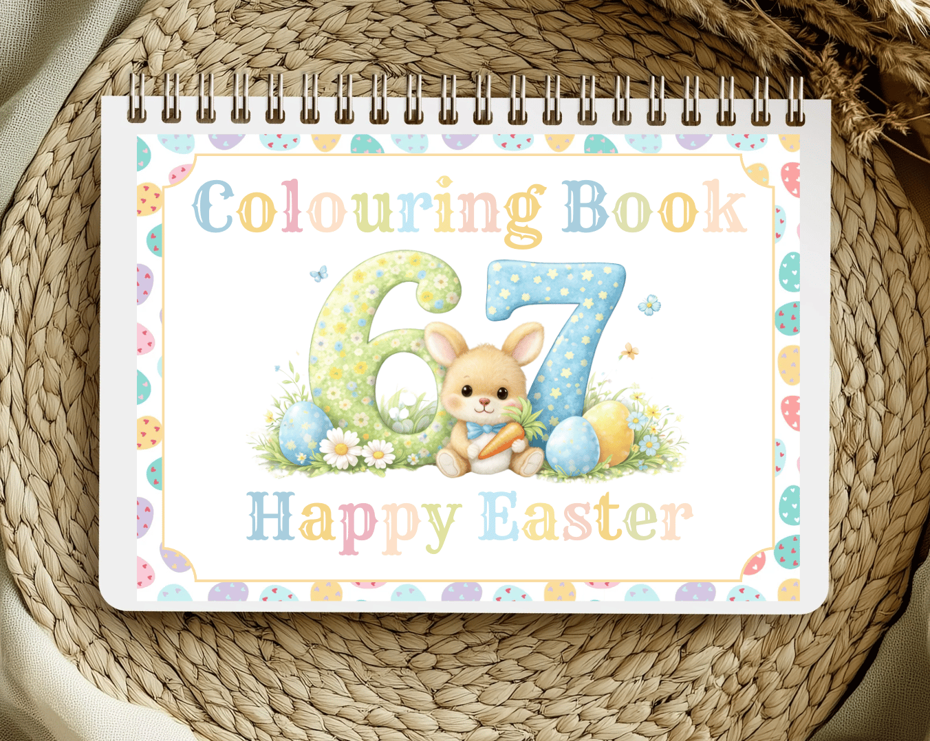 2026 DIGITAL - 67 Easter Colouring Book - Payhip