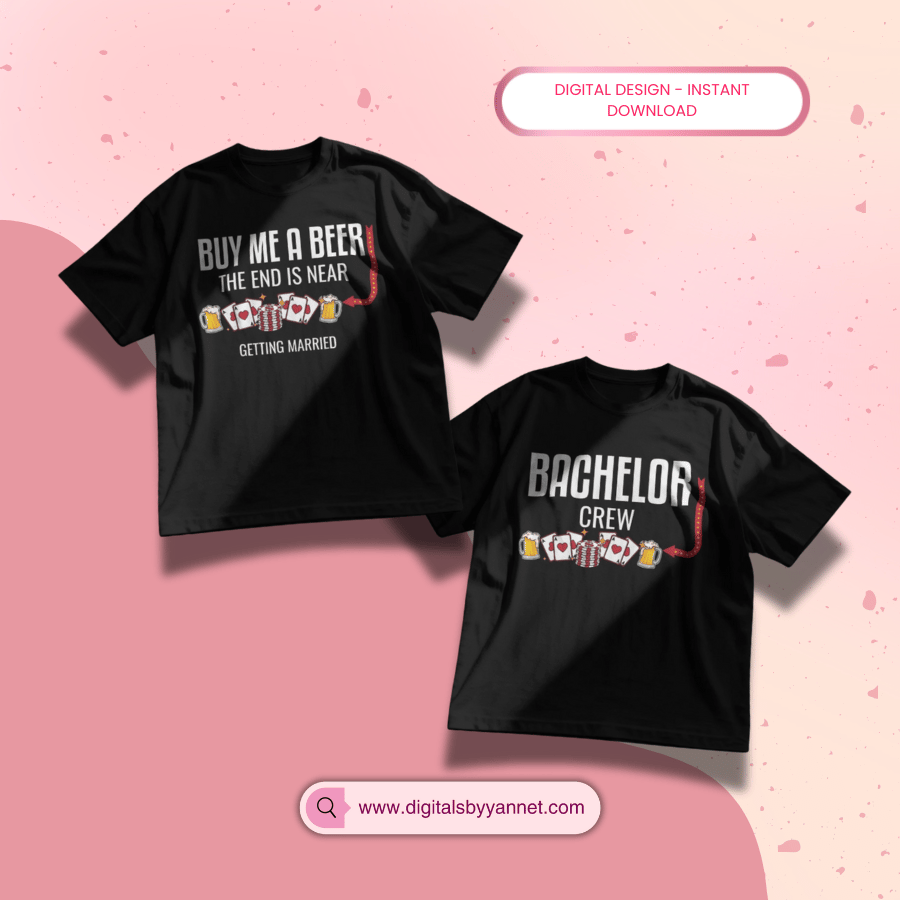 Vegas Bachelor tshirt design