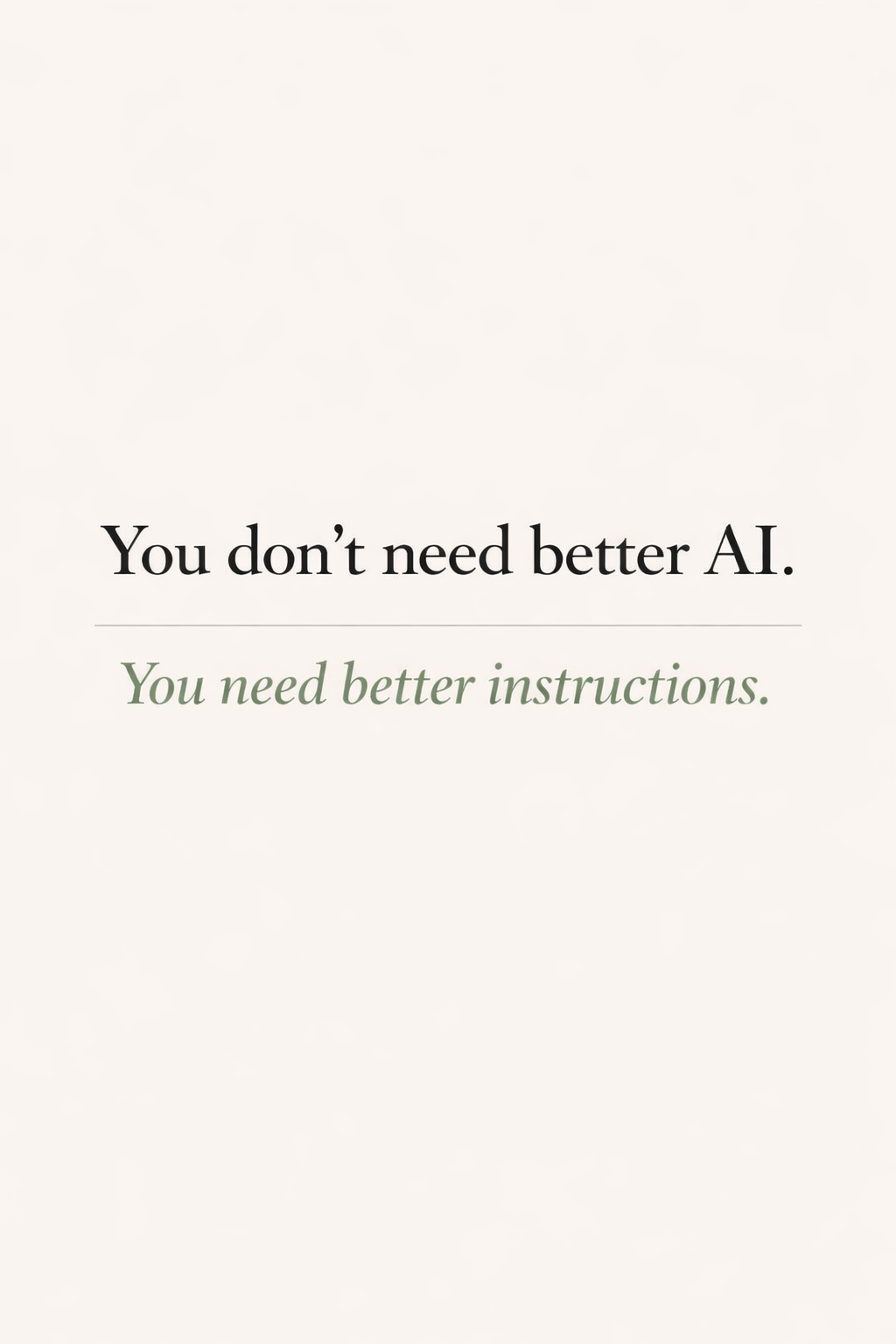 AI Command System — Get Clear, Usable AI Results — Without Guessing or Rewriting