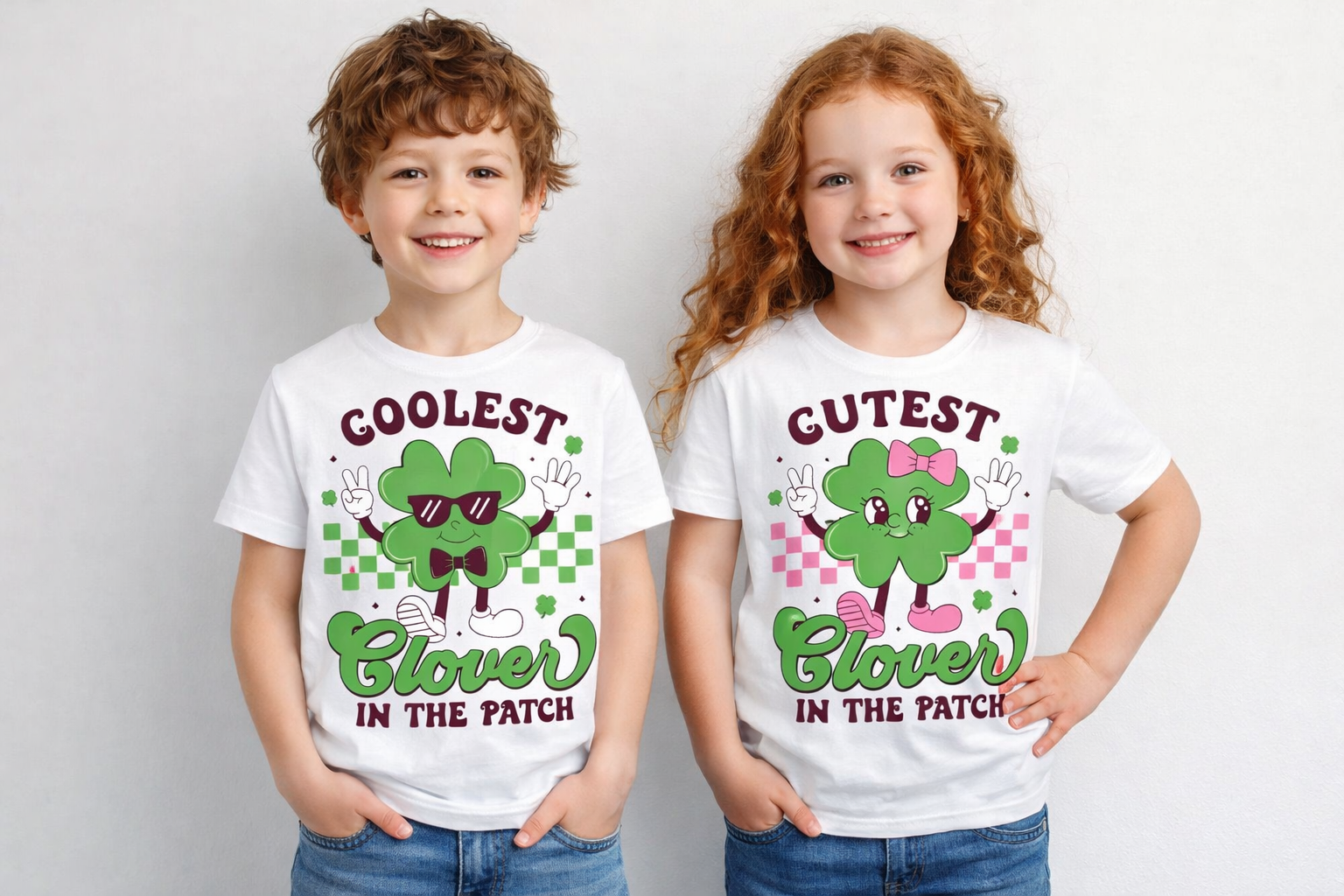 Coolest & Cutest Clover in the Patch – Kids St. Patrick’s Day PNG ...