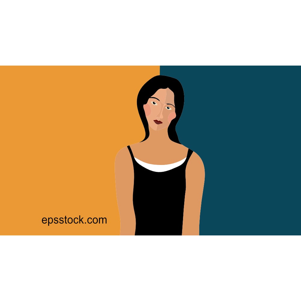 portrait of a beautiful woman