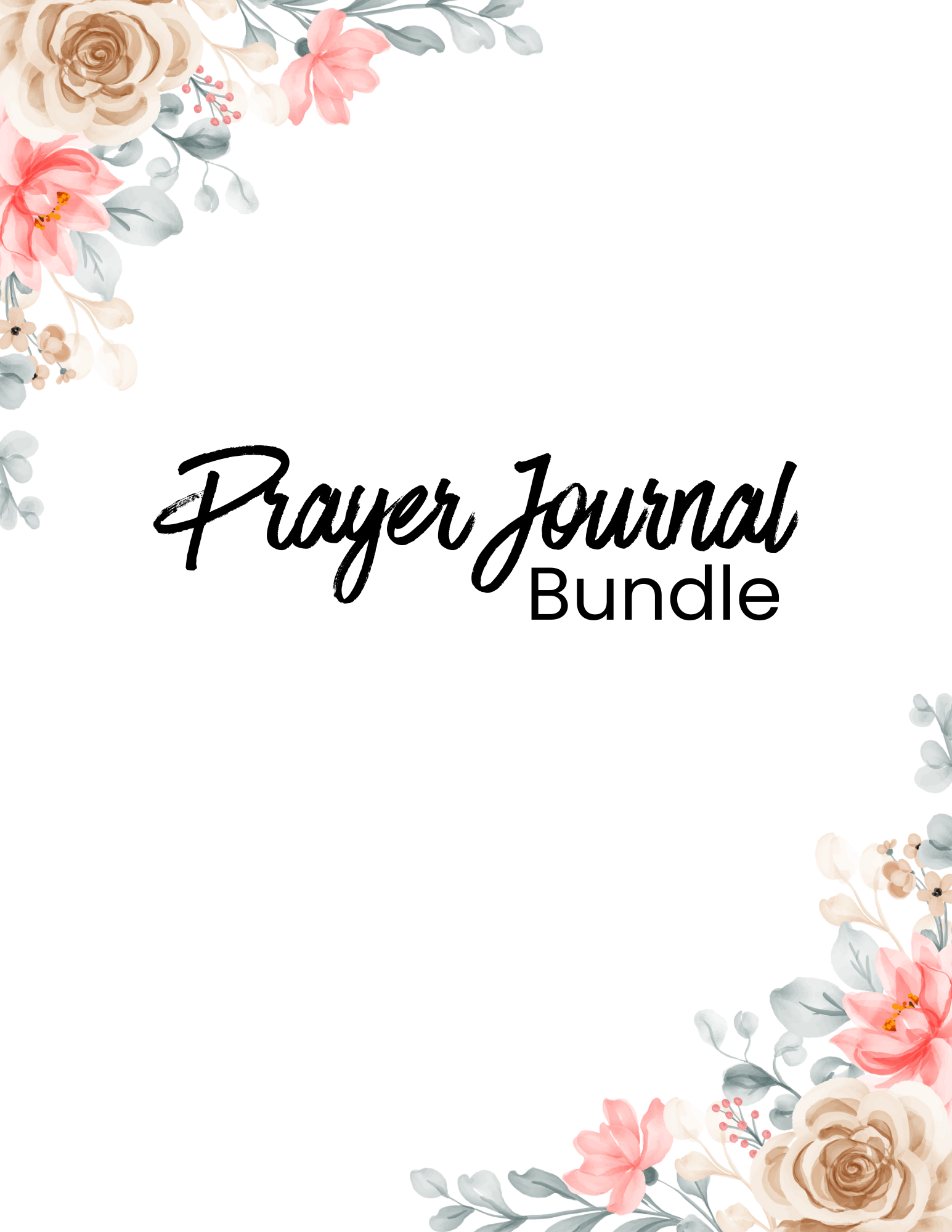 Prayer Journal Bundle - Payhip
