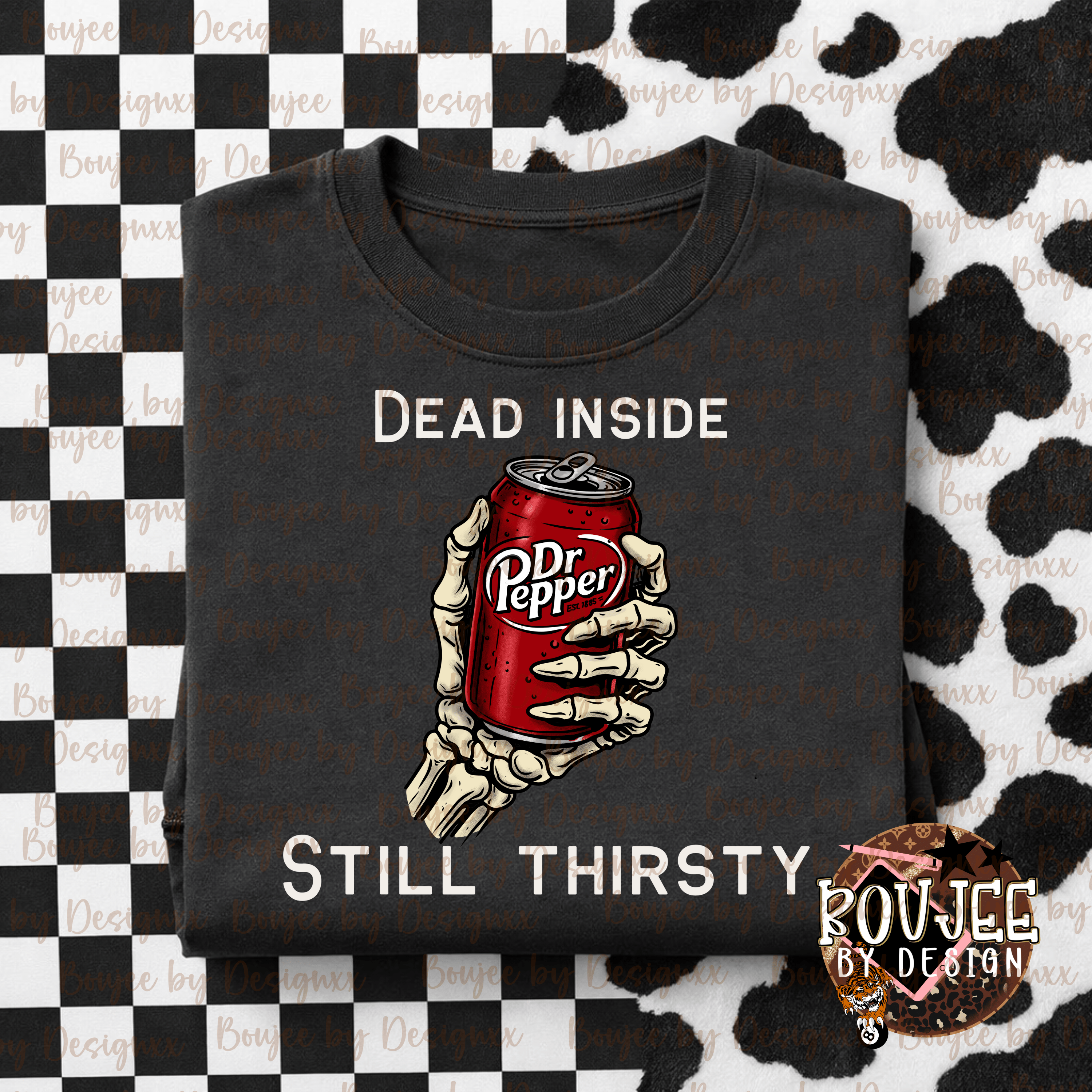 💀🥤 DEAD INSIDE, STILL THIRSTY – PNG DESIGN - Payhip