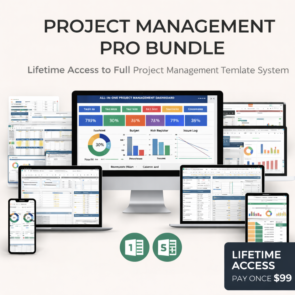 Software Project Premium Project Management Pro Bundle
