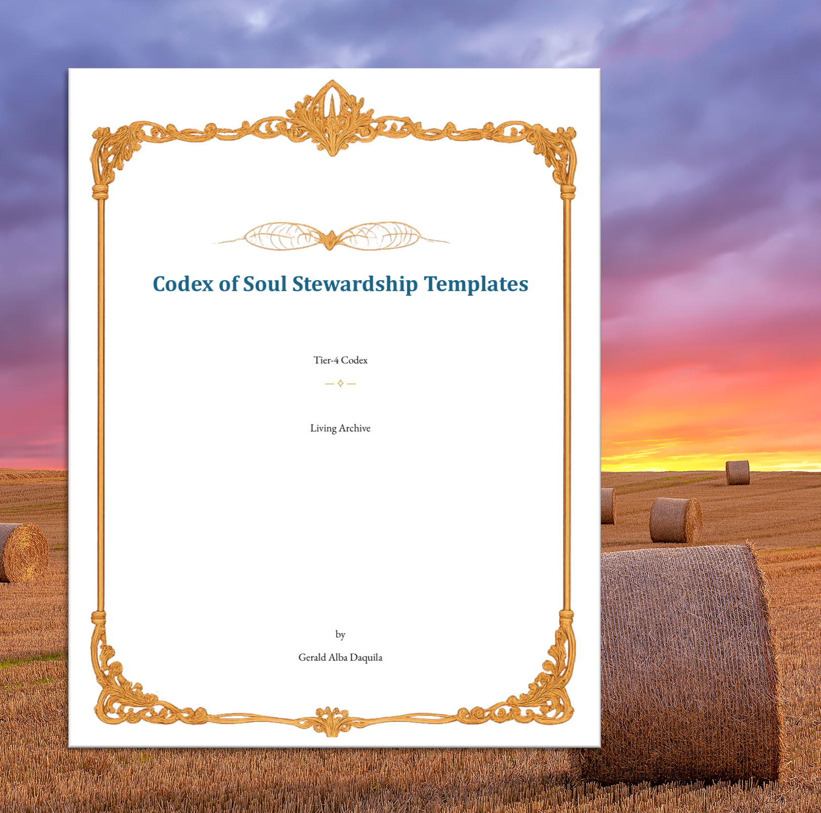 [Digital Edition] T4 Codex: Codex of Soul Stewardship Templates - Payhip