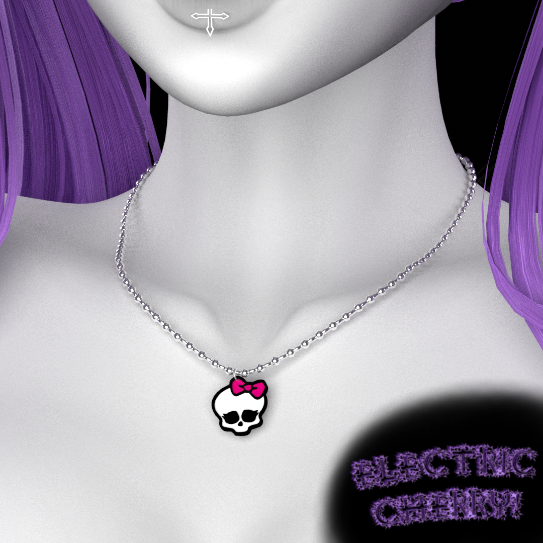 Server Free | Freaky Fabulous | Necklace | Electric Cherry!