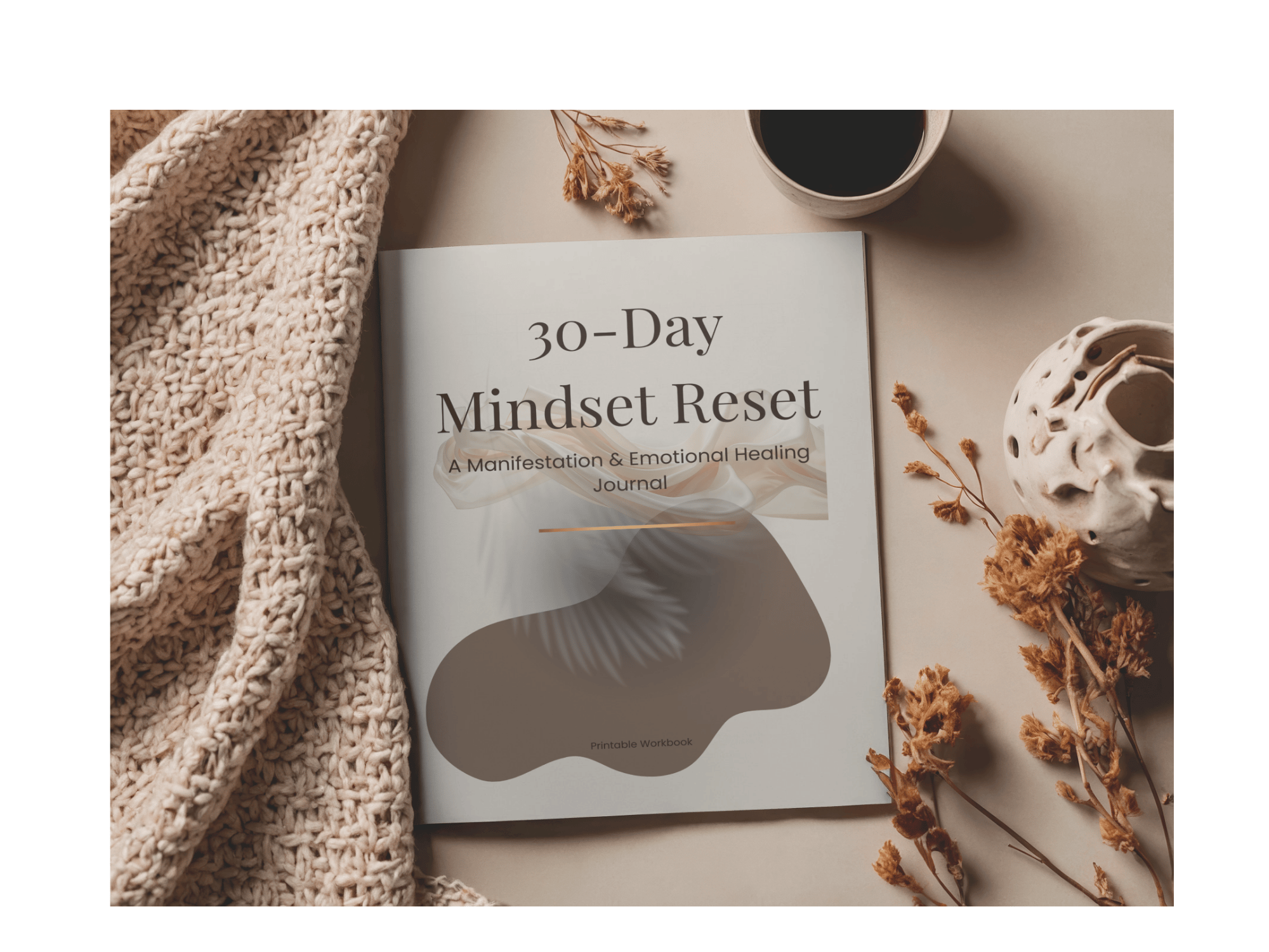 30-Day Mindset Reset & Manifestation Journal Printable Self-Growth ...
