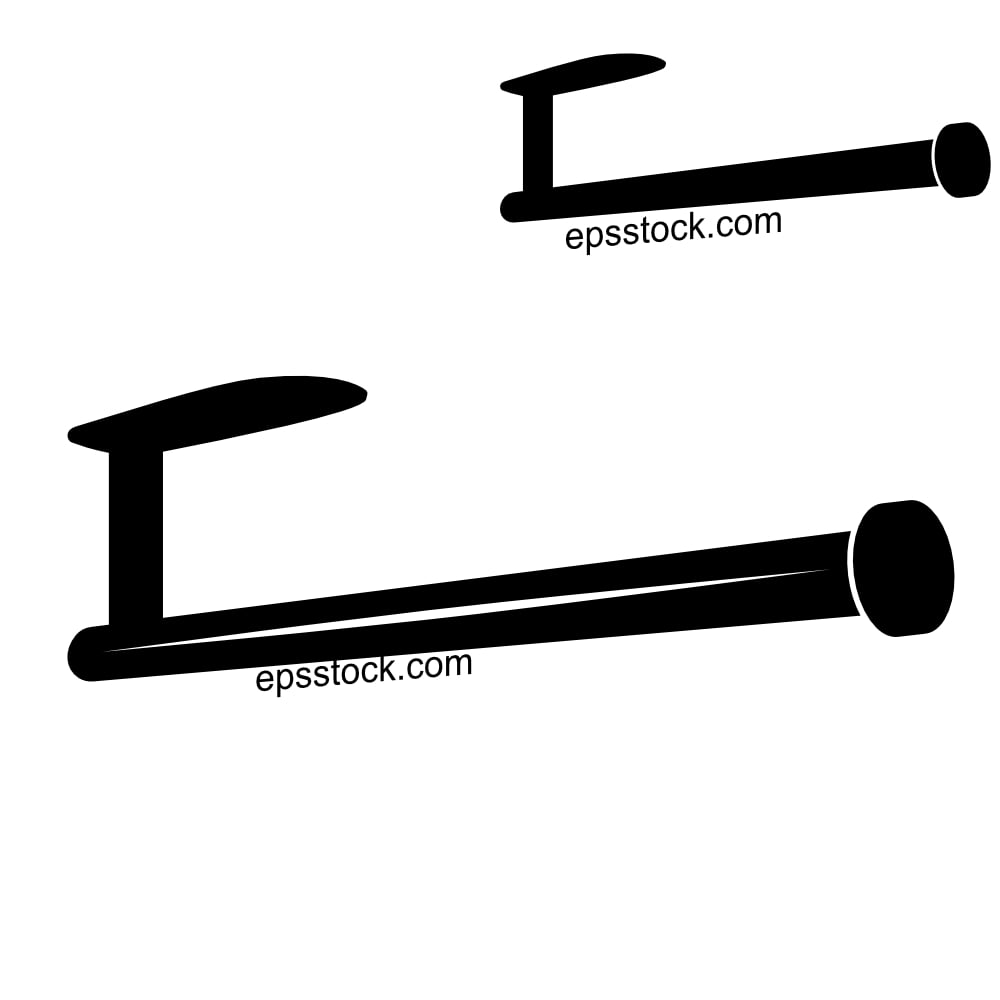 Paper Towel Holder Under Cabinet Wall Mount for Kitchen Towel