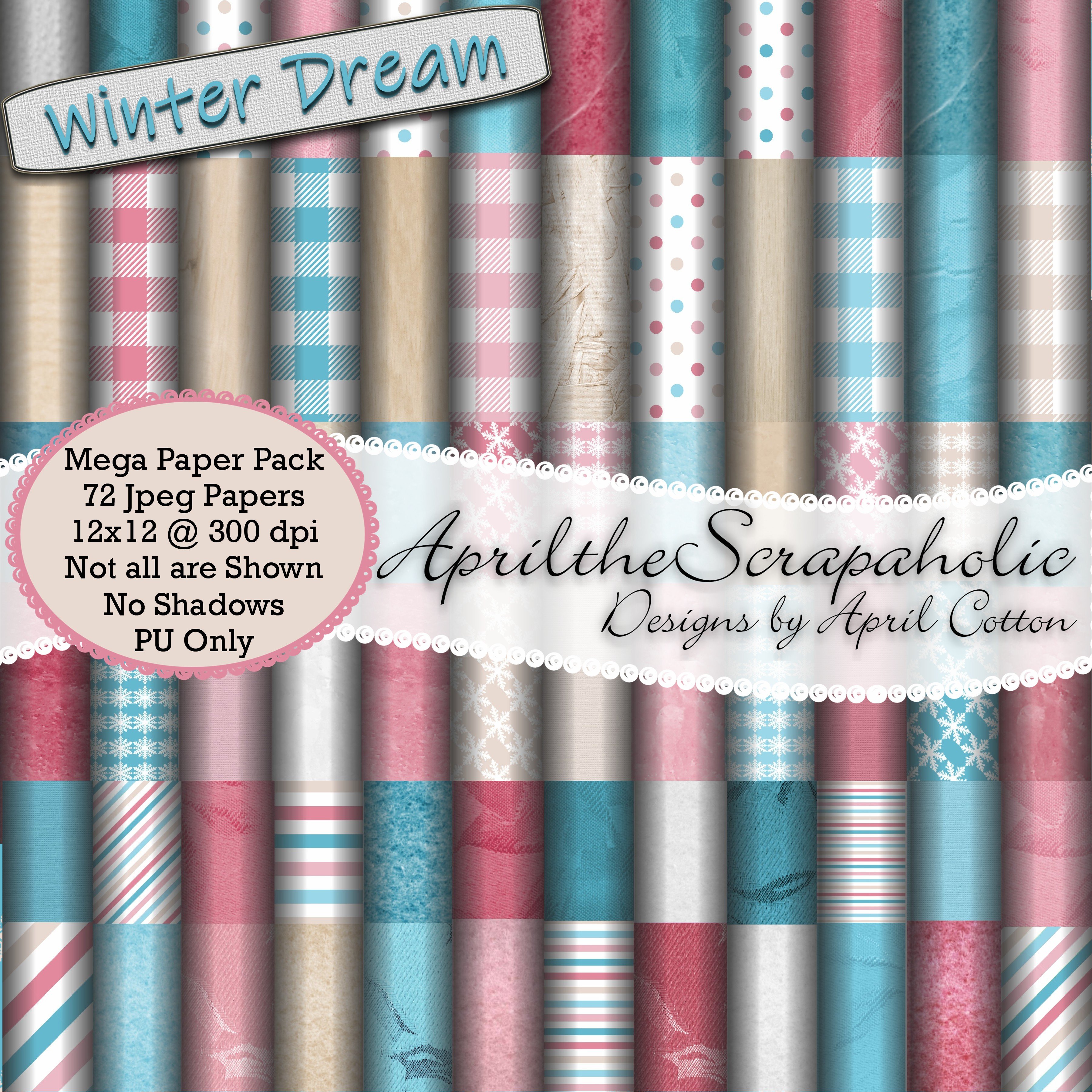 Winter Dream - Mega Paper Pack - Payhip
