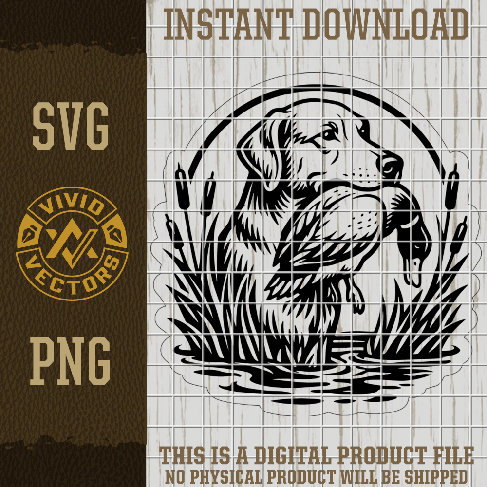 bird dog hunting duck retriever waterfowl hunter svg png